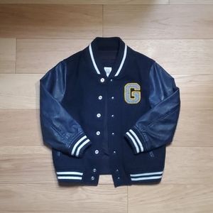 Navy Baby Gap letterman jacket